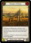 Promise of Plenty (Yellow) [CRU184] 1st Edition Rainbow Foil