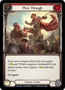 Plow Through (Red) (Rainbow Foil) [MON113-RF] 1st Edition Rainbow Foil