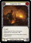 Forged for War [WTR046-S] Alpha Print Rainbow Foil