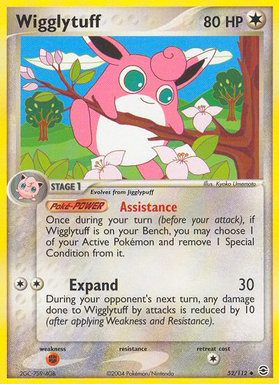 Wigglytuff (52/112) [EX: FireRed & LeafGreen]