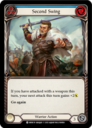 Second Swing (Blue) (Rainbow Foil) [MON118-RF] 1st Edition Rainbow Foil