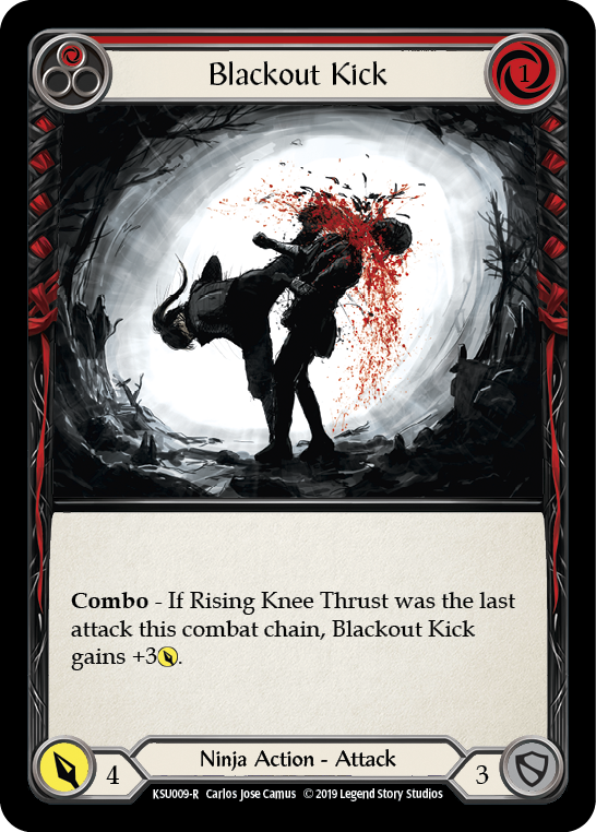 Blackout Kick (Red) [KSU009-R] Normal