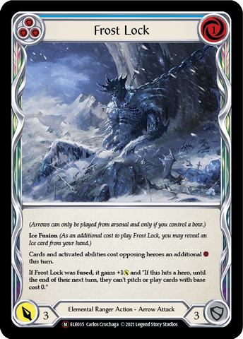 Frost Lock [U-ELE035] Unlimited Rainbow Foil