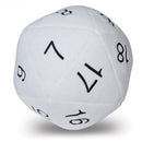 Ultra Pro Dice - Plush Jumbo 10" D20 - White