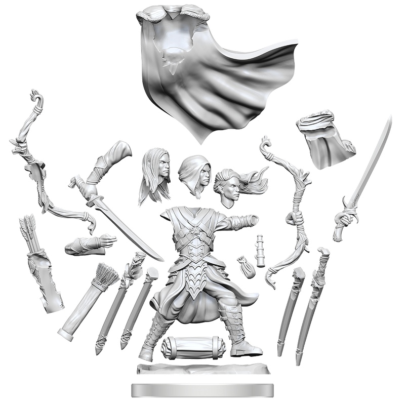 Dungeons & Dragons Frameworks: Elf Ranger Male