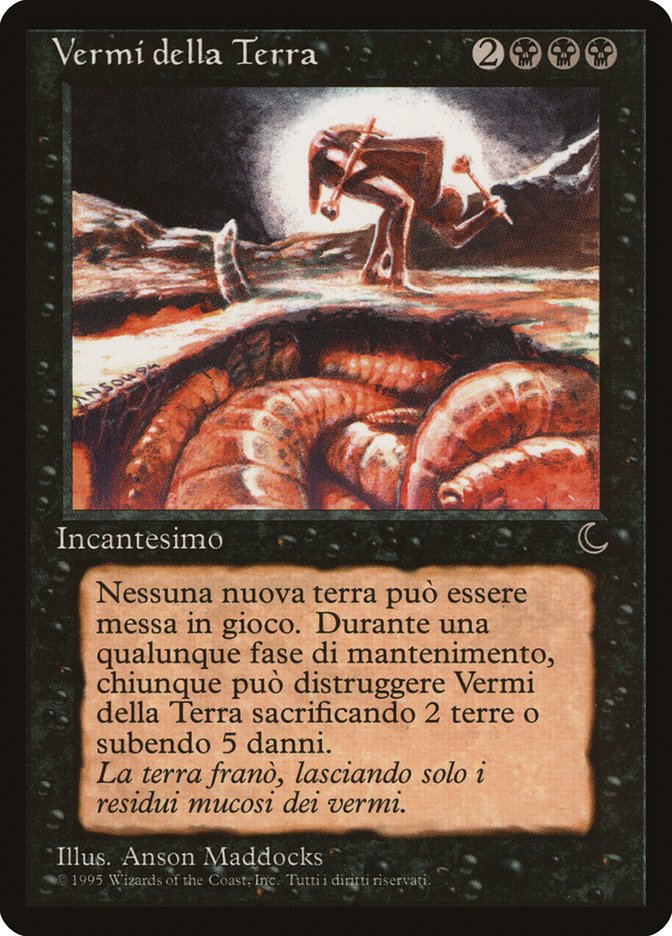 Worms of the Earth [The Dark] (Italian)