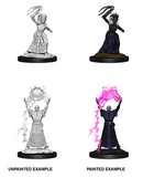 Nolzur's Marvelous Miniatures: Female Drow Mage & Drow Priestess