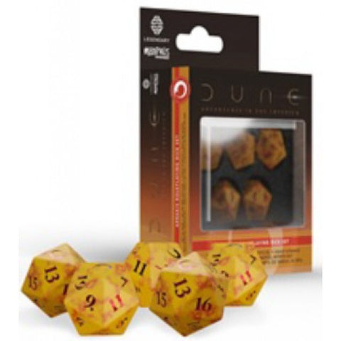 Dune: Adventures in the Imperium Dice Set - Arrakis