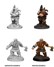 Nolzur's Marvelous Miniatures: Dwarf Male Barbarian