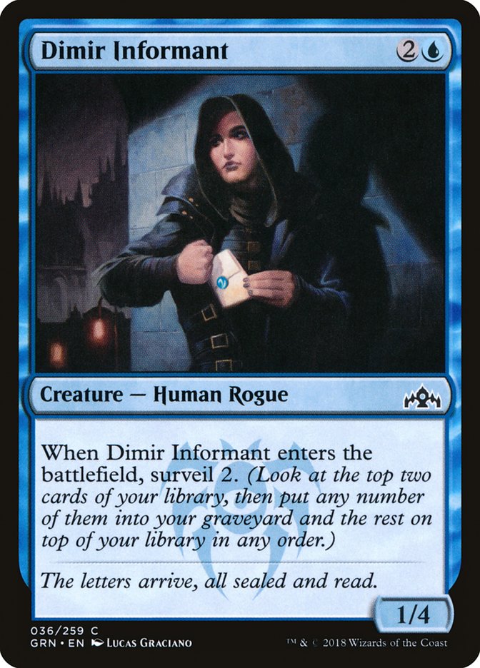 Dimir Informant [Guilds of Ravnica]