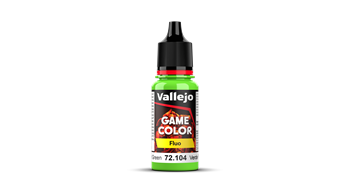 Game Color - Fluorescent Green - VAL72104 - 18ml