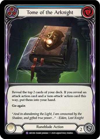 Tome of the Arknight [ARC084] Unlimited Edition Normal