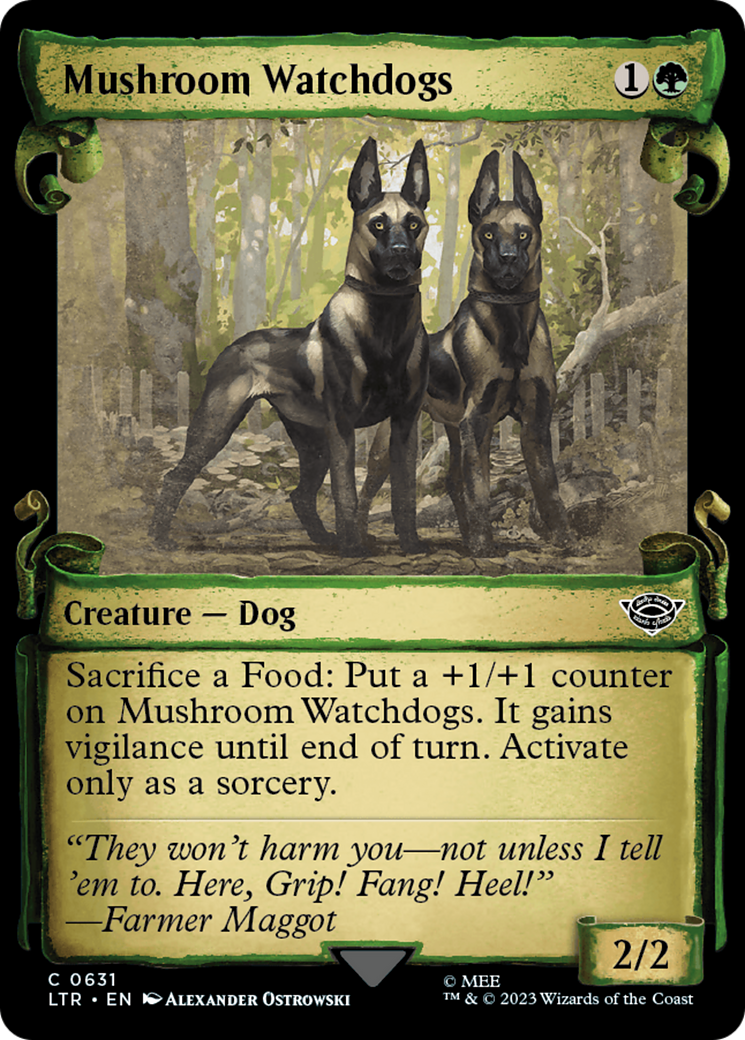 Mushroom Watchdogs [The Lord of the Rings: Tales of Middle-Earth Showcase Scrolls]