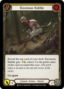 Ravenous Rabble (Yellow) [ARC192] Unlimited Edition Rainbow Foil