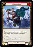 Minnowism (Red) (Rainbow Foil) [U-MON296-RF] Unlimited Rainbow Foil