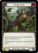 Savage Feast (Blue) [WTR016-R] Alpha Print Rainbow Foil