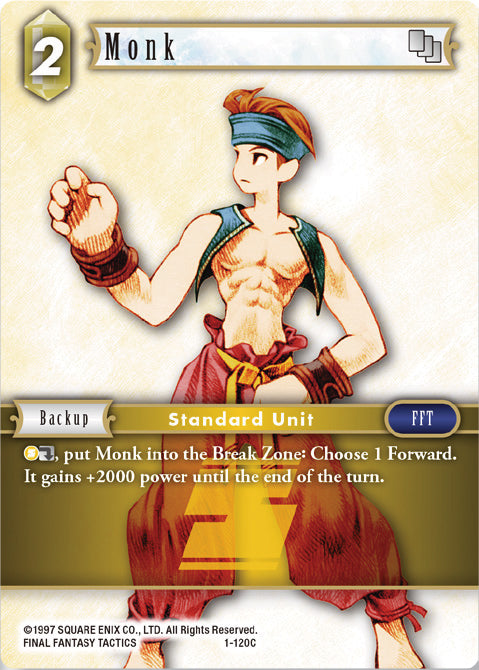 Monk - 1-120C - Foil