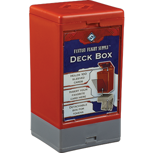 Fantasy Flight Deck Box- Red