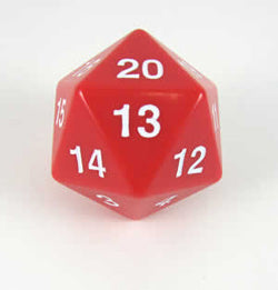 Jumbo Spindown D20 55mm Red