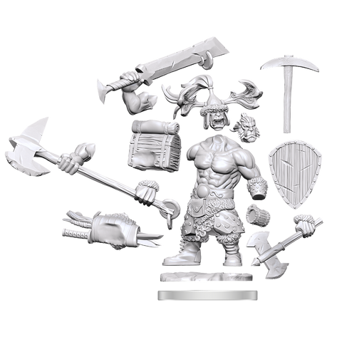 Dungeons & Dragons Frameworks: Orc Barbarian Male