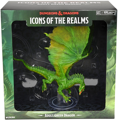 Icons of the Realms: Adult Green Dragon Premium Figure