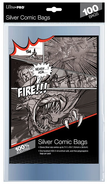 Ultra Pro Silver Comic Book Bags