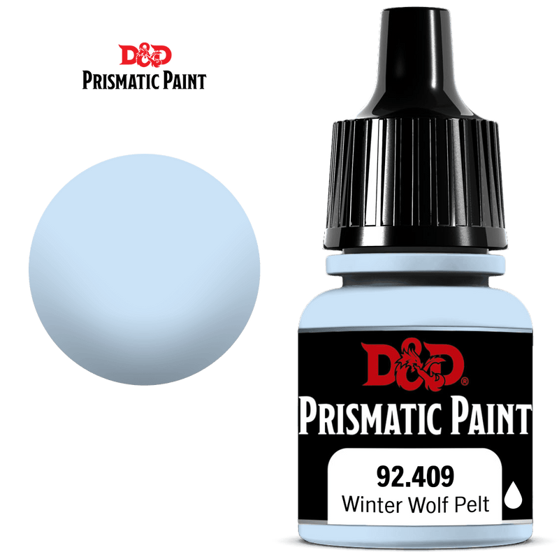 D&D Prismatic Paint: Winter Wolf Pelt