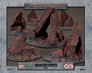 Battlefield in a Box: Rock Outcrops - Mars