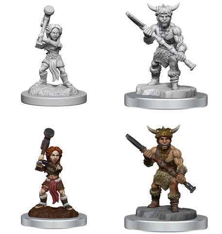Nolzur's Marvelous Miniatures: Halfling Barbarians