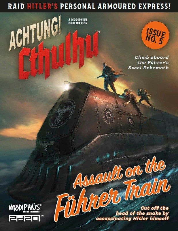 Achtung! Cthulhu 2d20: Assault on the Führer Train