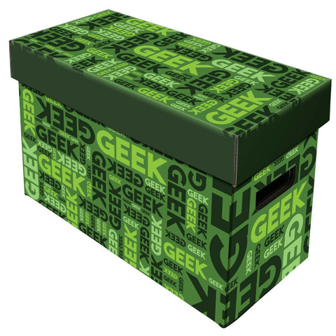 BCW Comic Box Short Storage Box - Art - Geek Green