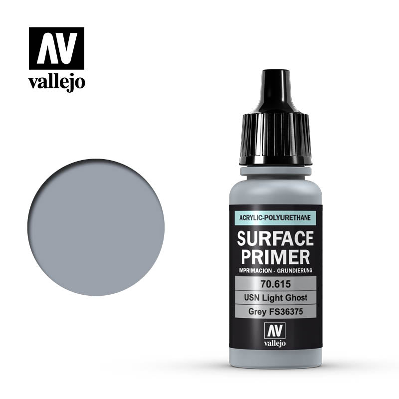 Vallejo Surface Primer - USN Light Ghost Grey - VAL70615 - 17ml