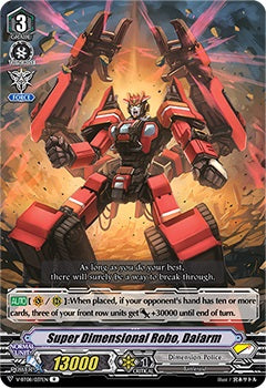 Super Dimensional Robo, Daiarm - V-BT08/037EN - R