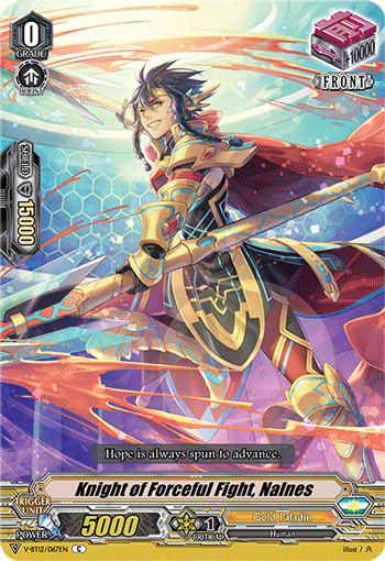 Knight of Forceful Fight, Nalnes - V-BT12/067EN - C